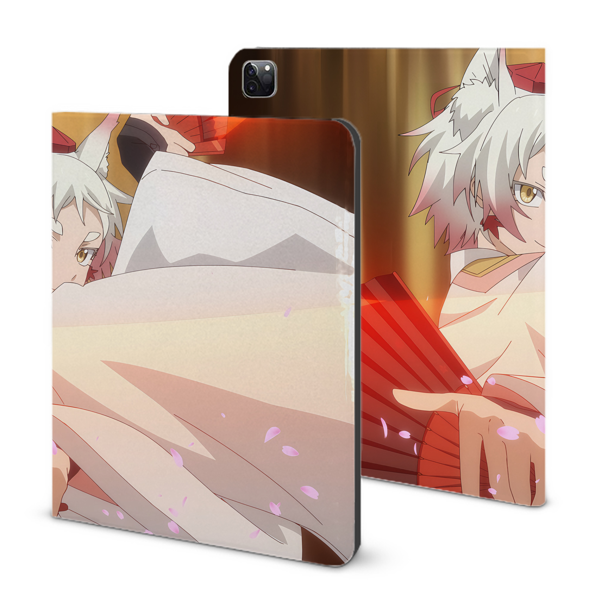 （画像用） 転スラ Regarding Reincarnated to Slime IPad ケース ブック型 PUレザー TPU 耐衝撃 軽量 薄型 ペン収納なし 全面保護 IPad 各モデル対応